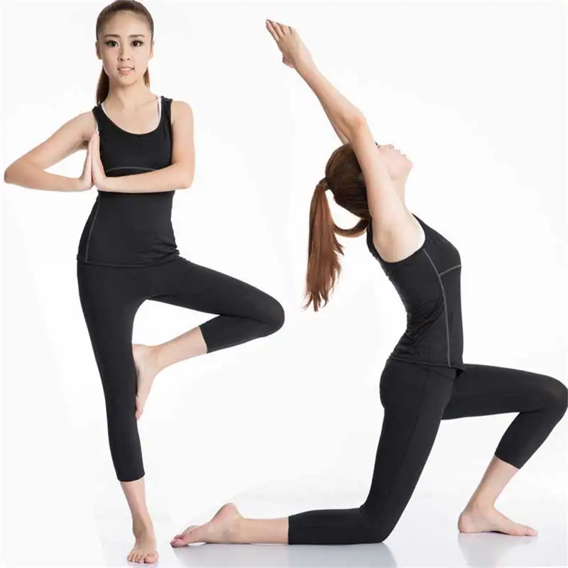 Женская спортивная майка для фитнеса Pro быстросохнущая занятий йогой фитнесом