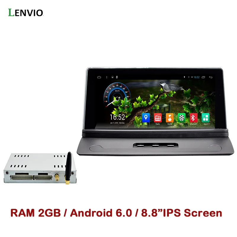 Автомобильный DVD-плеер Lenvio RAM 2 Гб 8 &quotIPS Android 6 0 GPS для Volvo XC90 2004 2005 2006 2007-2010 2011 2012 2013