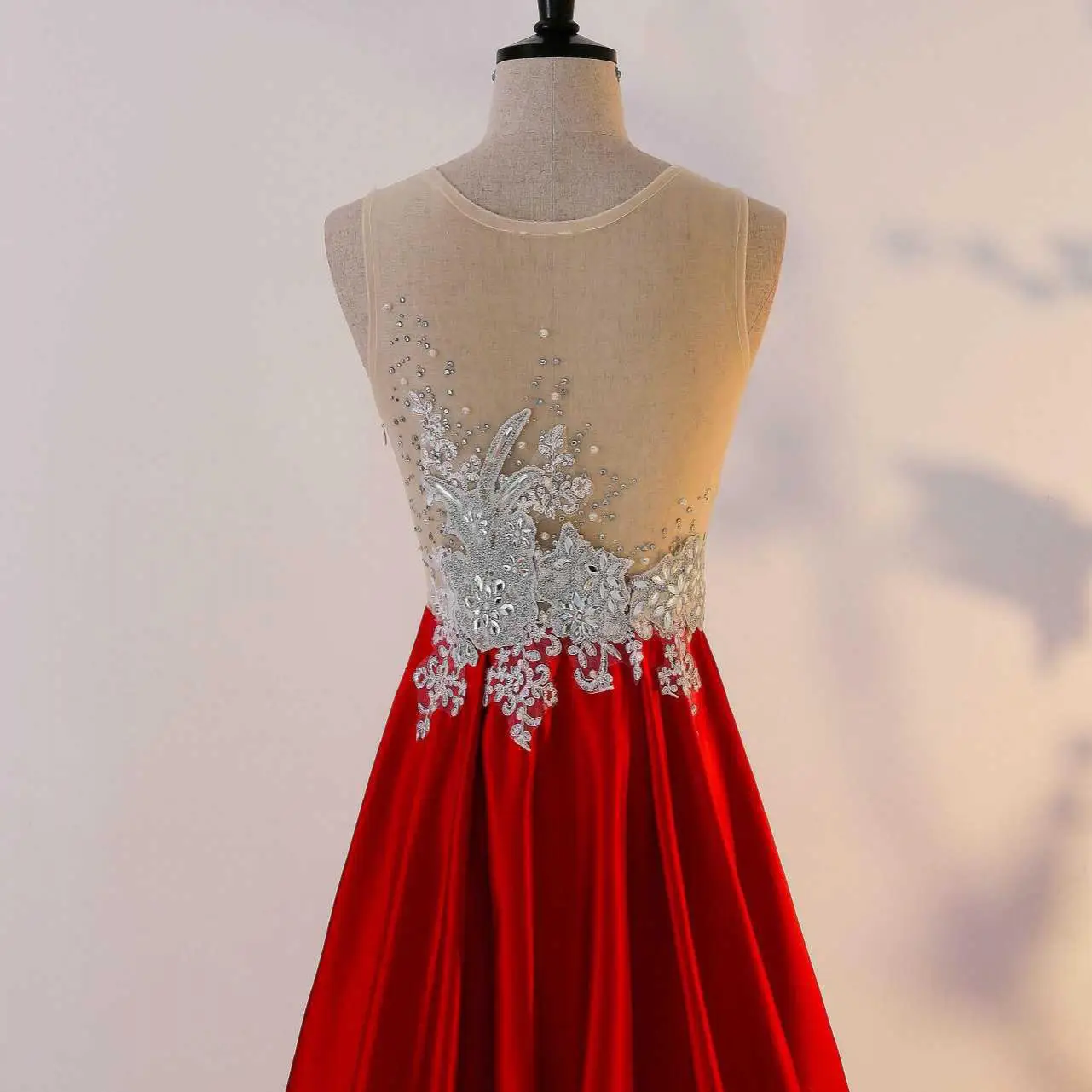 Элегантные вечерние Qipao Китайский Star этап Cheongsam женщины кружева полная длина Vestidos сексуальный цветок свадебное платье невесты S-4XL