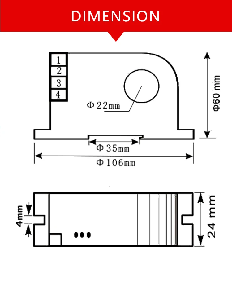 JXK-10 AC20A, 30A, 50A, 100A, 150A, 200A, 250A, 300A, 400A, 500A, 600A переменного тока передатчик 4-20mA, 0-20mA, 0-5 V, 0-10V преобразователь тока