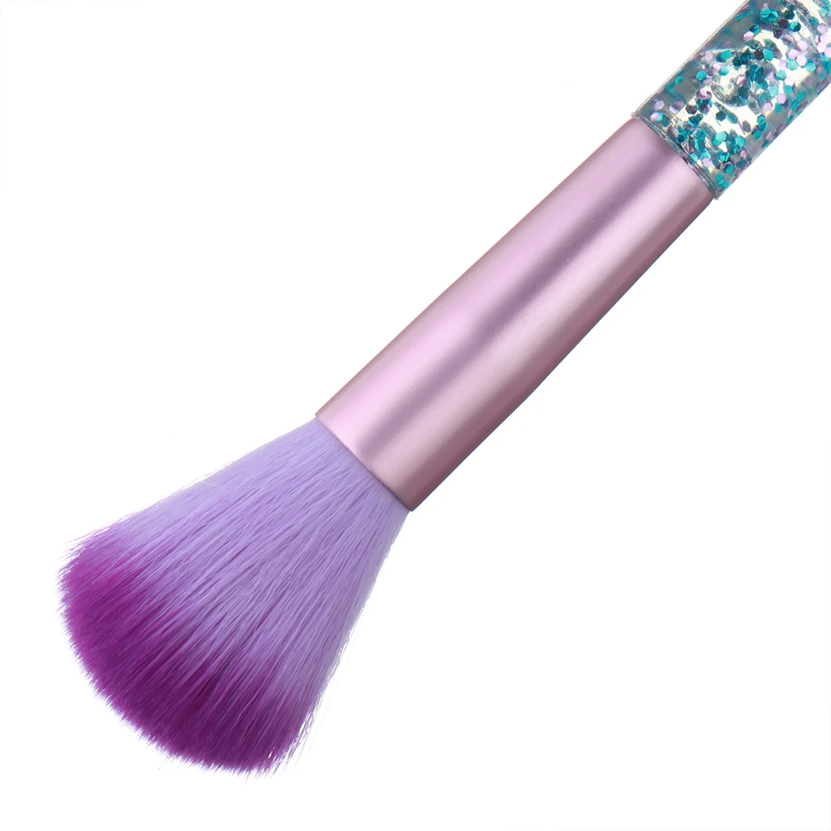 Маникюрный Инструмент Monja акриловая цветная ручка в горошек мягкая щетка для