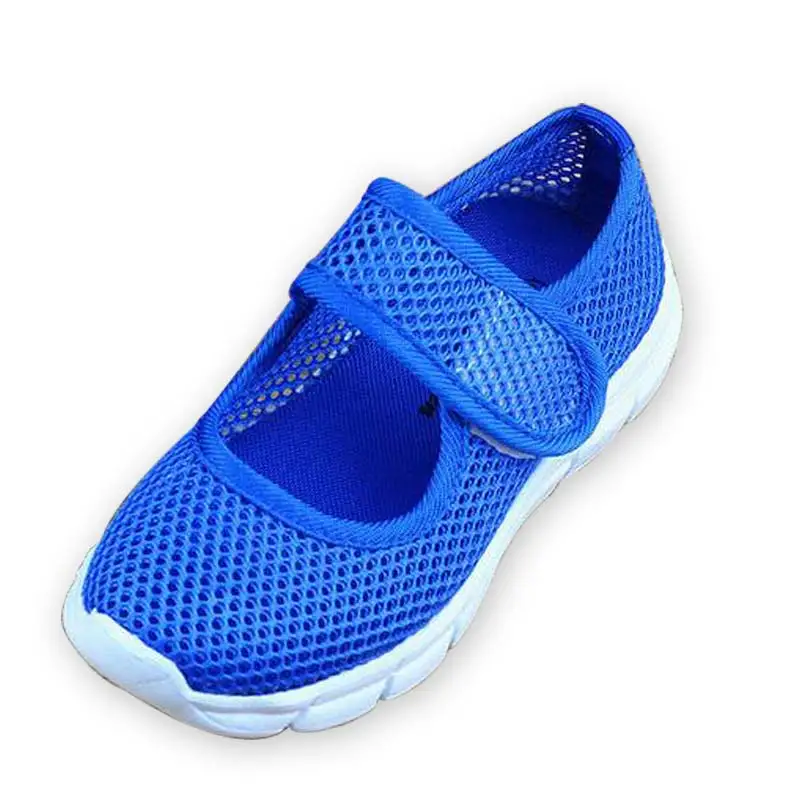 Туфли детские сетчатые дышащие спортивная обувь летние карамельные цвета