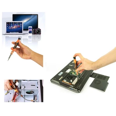 

Jakemy 58 in 1 Screwdriver Set Multi-tool Kit for Repairing PC Phones Telecommunication / Electrician Tool Set