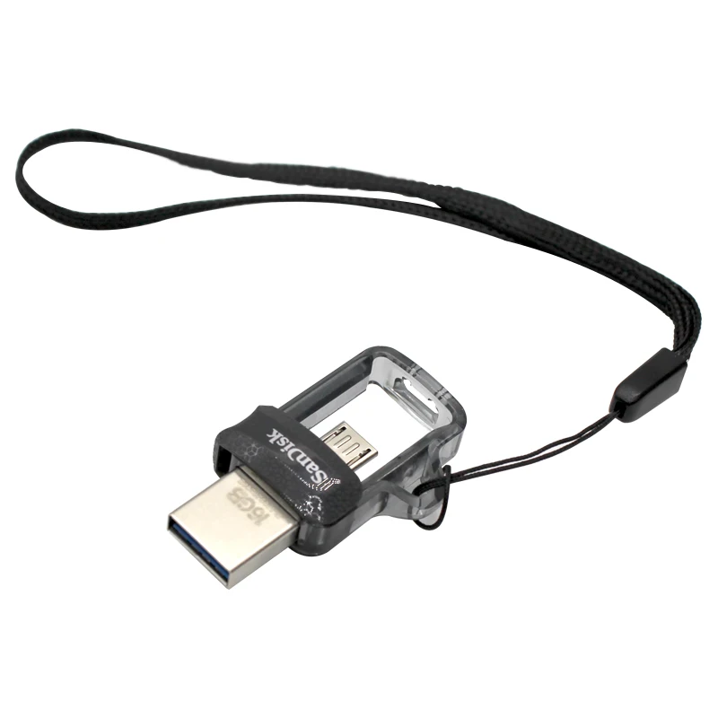 Sandisk Dual OTG USB Flash Drive Высокая Скорость 150 М/С Крайних USB3.0 PenDrives 32 ГБ 16 ГБ 64 ГБ Pen Drives Memory Stick