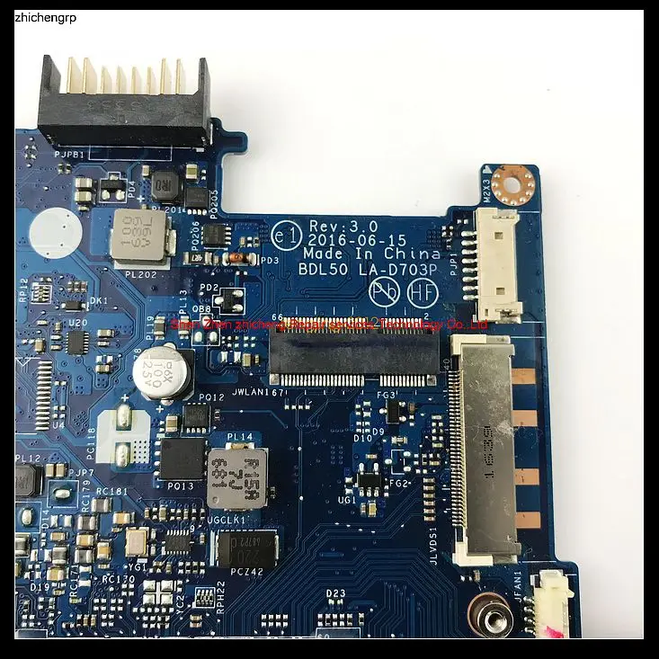 Zhichengrp для 15 AC AY серии ноутбука BDL50 LA D703P 854947 601 i3 5005U DDR3 UMA материнская плата|ЖК-экран