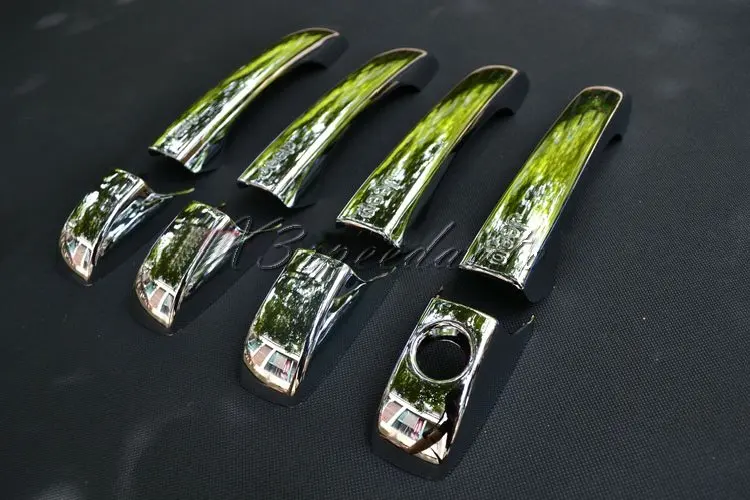 Фотолюминесцентная крышка дверной ручки для Jeep хромированный ABS пластик 2007-2016 |