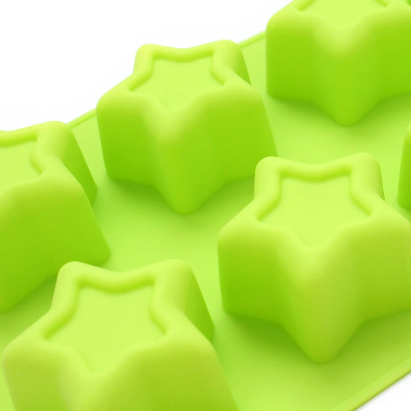 Форма Nicole B0153 силиконовая 10-полосная для изготовления шоколадных конфет тортов