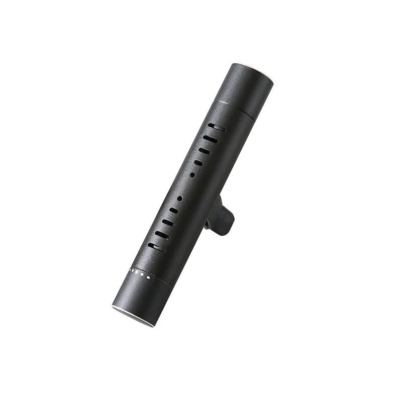 black-1 stick Автомобильный освежитель воздуха IKSNAIL, автомобильный распылитель духов на выходе, автомобильный Кондиционер, вентиляционный зажим с ароматным дополнением, автомобильные аксессуары - Название цвета: black-1 stick
