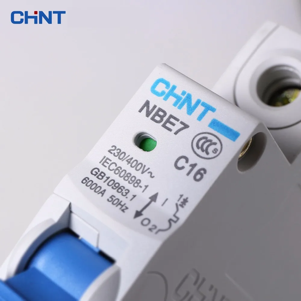 1P 10A/16A/20A/25A/3 230/400V Мини автоматический выключатель MCB c тип 18 мм защита от