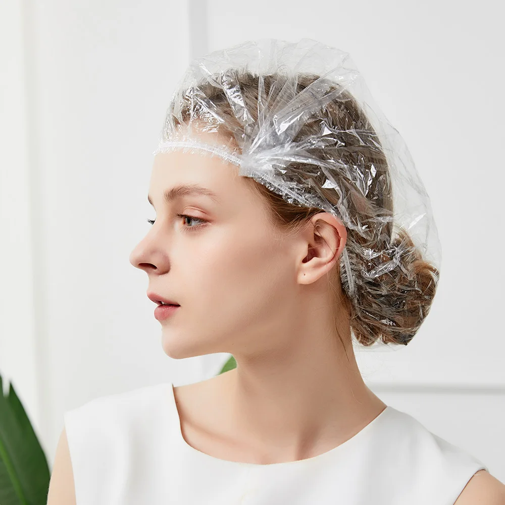 Шапочка для купания волос колпачок красителя масляная крышка PE взрослые