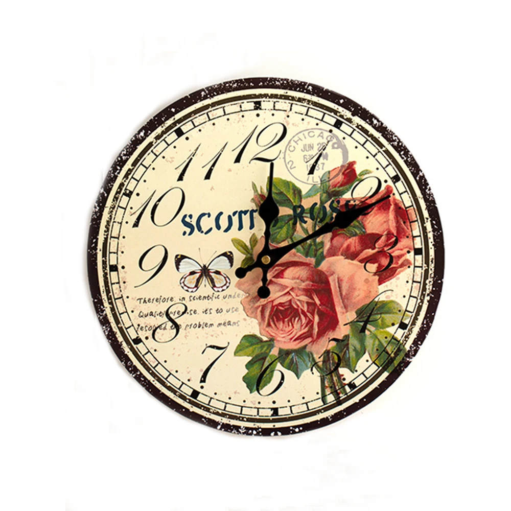 Горячие 9 типов художественные тихие Ретро креативный Европейский Стиль Круглые