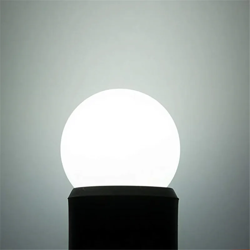 6 шт./лот G45 2 Вт Led глобус Свет E27 белый корпус светодиодные лампы теплый холодный