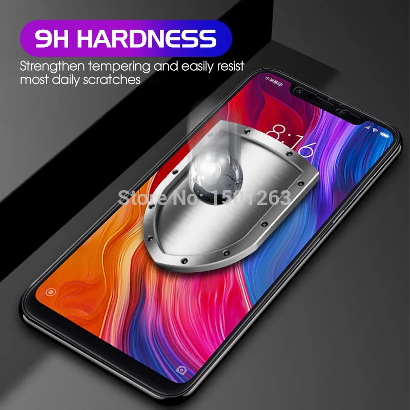 Чехол для Xiao mi Red Note 7 8 5 Go 7A 8A S2 9T Pro A3 9 полное покрытие на Закаленное стекло