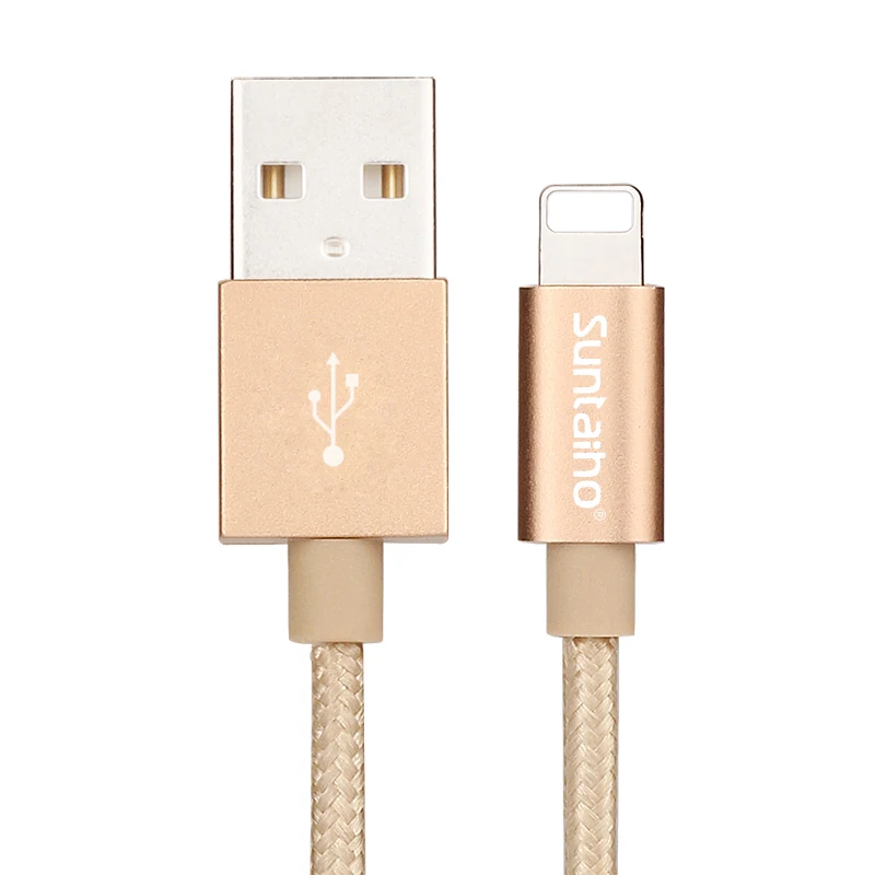 2 шт. usb кабель Suntaiho для iPhone быстрой зарядки и передачи данных XS Max XR X 8 7 6 6S 5 5S