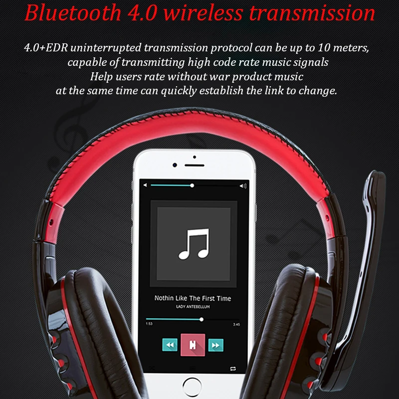 Наушники bluetooth 4,1 беспроводные HIFI V8 наушники шлем геймерская гарнитура Водонепроницаемая с микрофоном auricolari шумоподавление