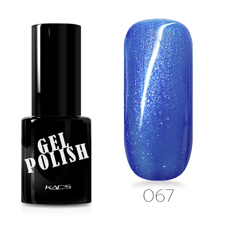 KADS Blue Series Gel Nail Polish Soak Off UV 9.5ML Art Glue Lacquer Varnish nails top base coat | Красота и здоровье