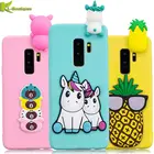 Силиконовый чехол для Samsung Galaxy S9, чехол для Samsung Galaxy S8 S9 Plus S10 Plus S7 Edge, чехлы, чехлы 3D, игрушки, мягкие силиконовые чехлы