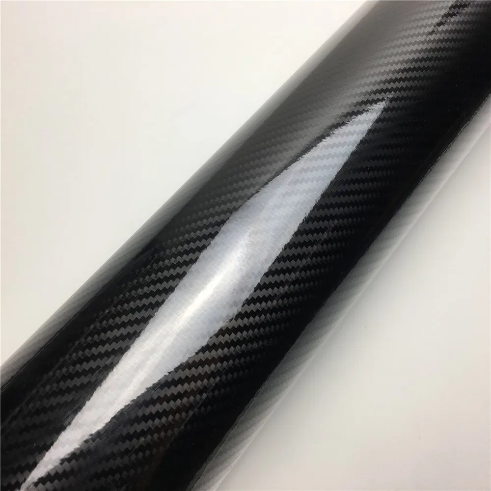 5D Carbon Black 2D 3D 4D 5D 6D виниловая пленка из углеродного волокна, автомобильная пленка из фольги, консоль для компьютера, ноутбука, чехол для телефона, мотоцикл - Название цвета: 5D Carbon Black