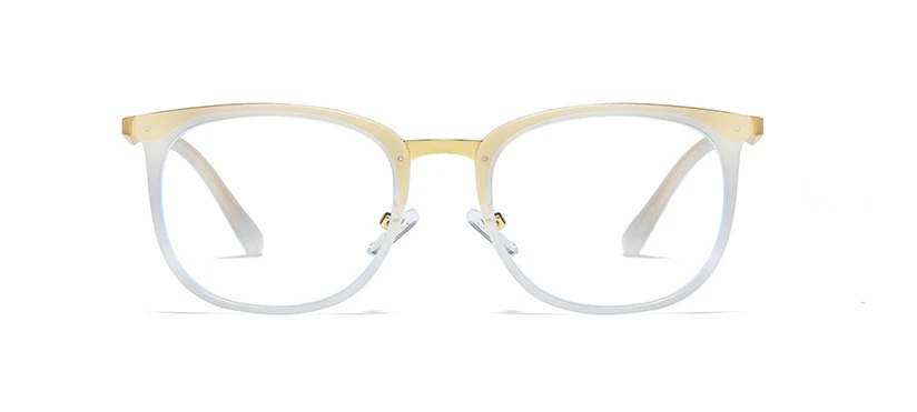 45937 TR90 Anti-blue Light Round Glasses Frames Men Women Optical Fashion Computer Glasses