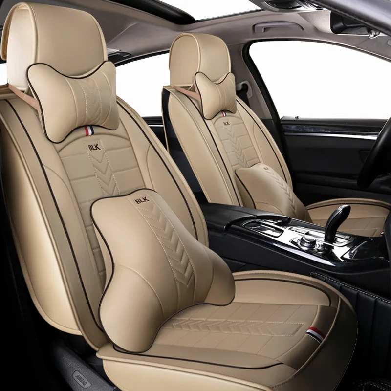 Автомобильный кожаный универсальный чехол для автомобильных сидений FIAT Fiorino Qubo