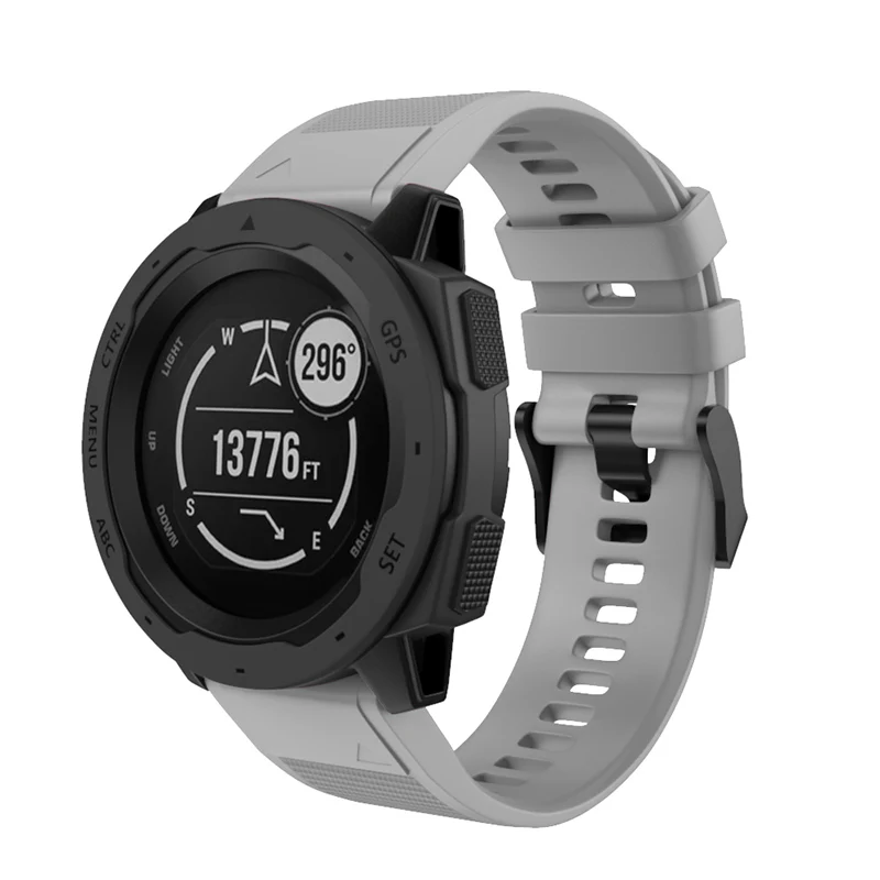 Grey Fivstar похож на Easyfit Ремешок Браслет для Garmin Fenix 5X5 5S плюс MK1 S60 D2 Quick Release ремешок - Цвет: Grey
