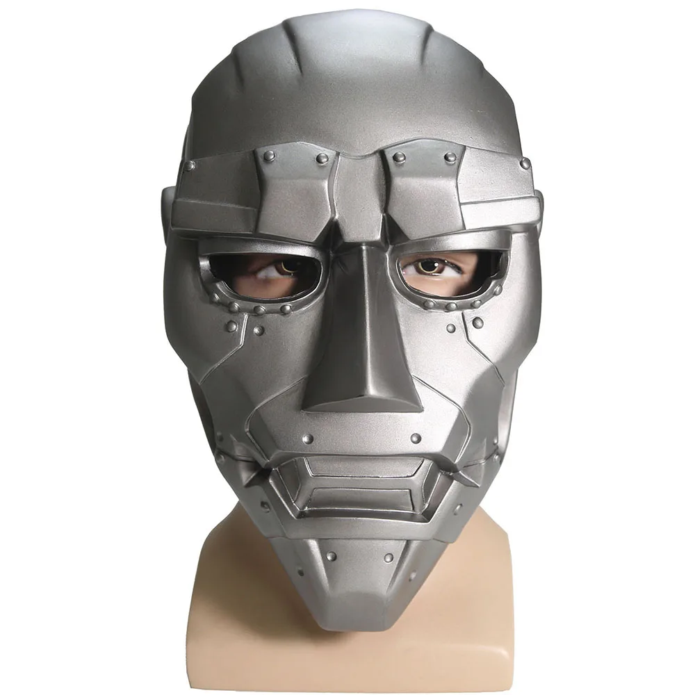 XCOSER Dr Doom маска для лица фильм фантастические четыре аксессуары косплея Хэллоуин