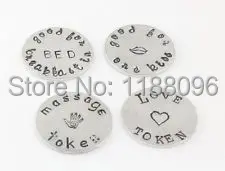 Жетоновые монеты недорогие карманные для любви на заказ мы предоставляем