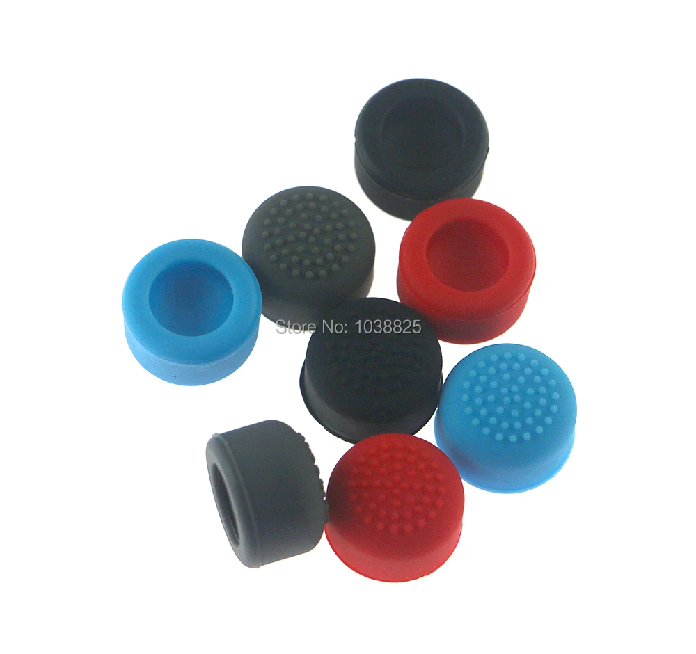 2 шт./лот силиконовый джойстик с усиленным аналоговым зажимом и крышкой для Nintendo