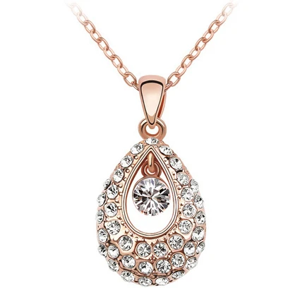 Рождественский подарок от бренда Iutopian роскошное хрустальное ожерелье с