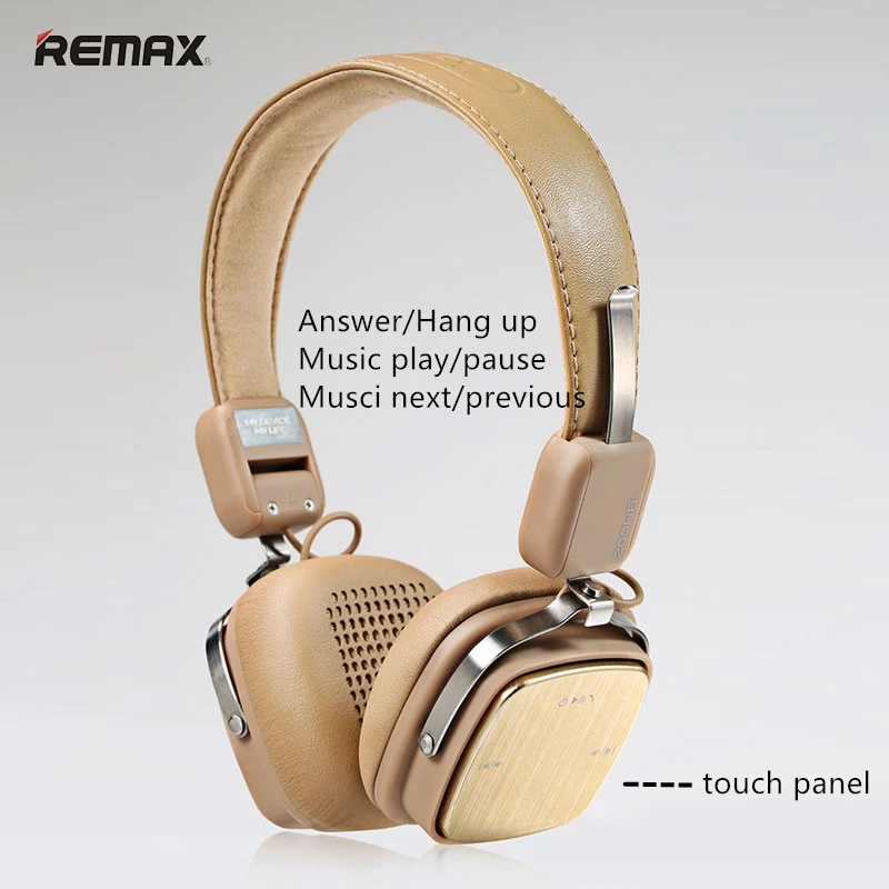 Remax Bluetooth 4 1 наушники беспроводные музыка стерео Складная гарнитуры громкой связи
