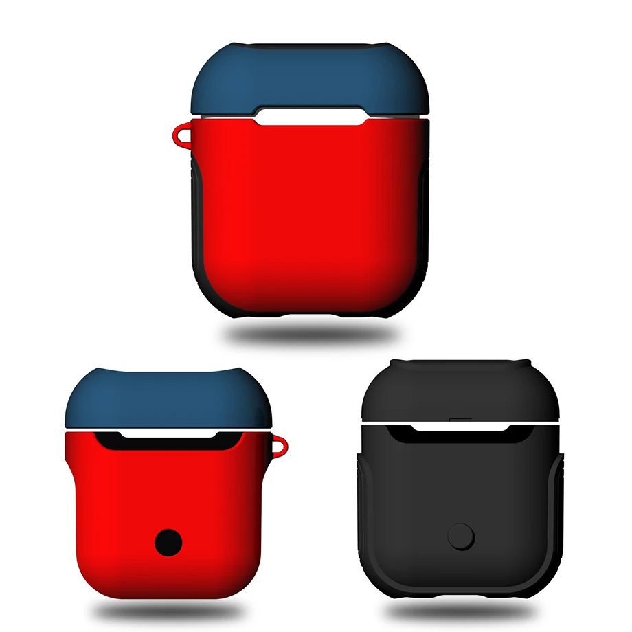 IKSNAIL чехол для наушников для Apple AirPod1 чехол для настоящих беспроводных Bluetooth наушников Air Pods чехол Защитный AirPod аксессуары