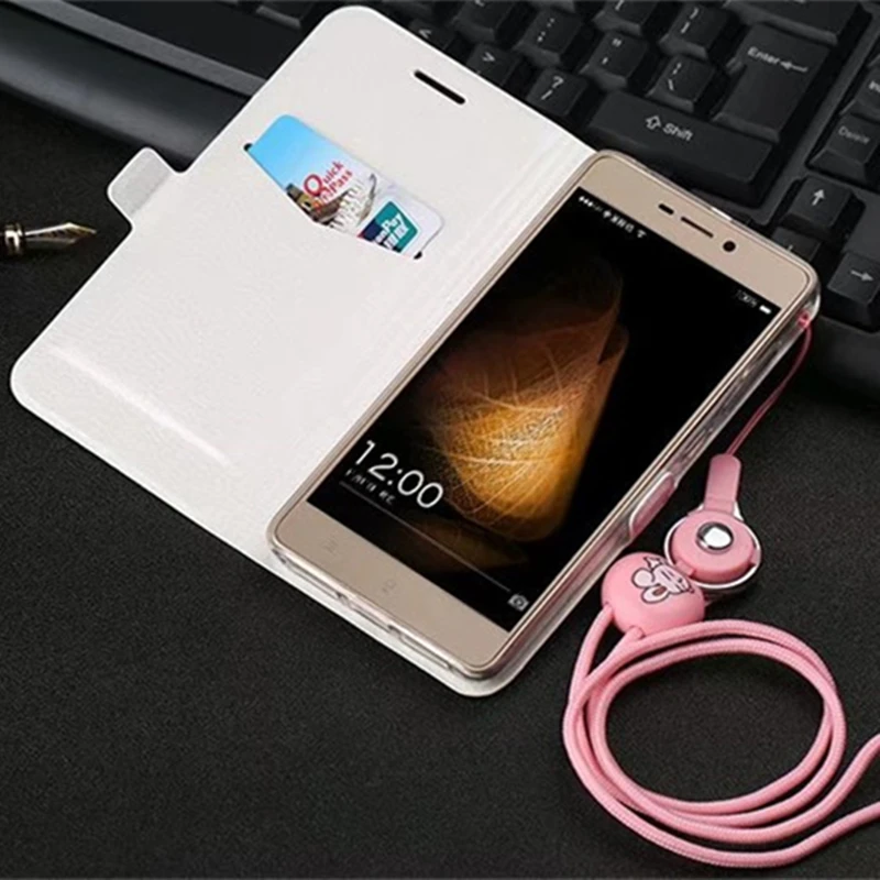 PCDG флип-чехол для xiaomi redmi 4X чехол для xiaomi redmi 4x Обложка для бумажника, Кожаная подставка флип-чехол s capa с ремешком