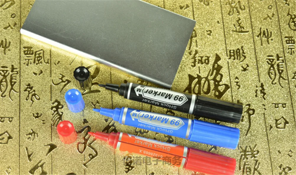 1 шт. веселый шокер Шуточный Подарок вечерние трюки маркер с электрическим током