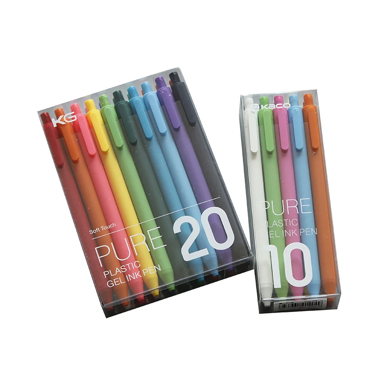 10 шт./лот новая милая мультяшная цветная гелевая ручка Набор Kawaii корейские