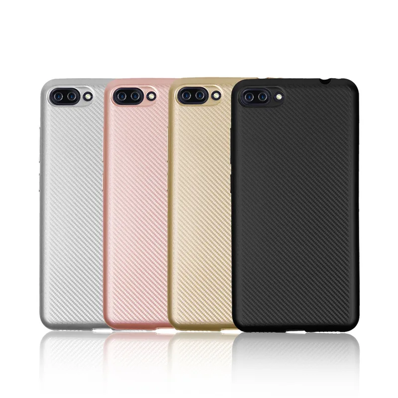 Для ASUS ZenFone 4 Max ZC554KL чехол из углеродного волокна Мягкий легкий и тонкий для