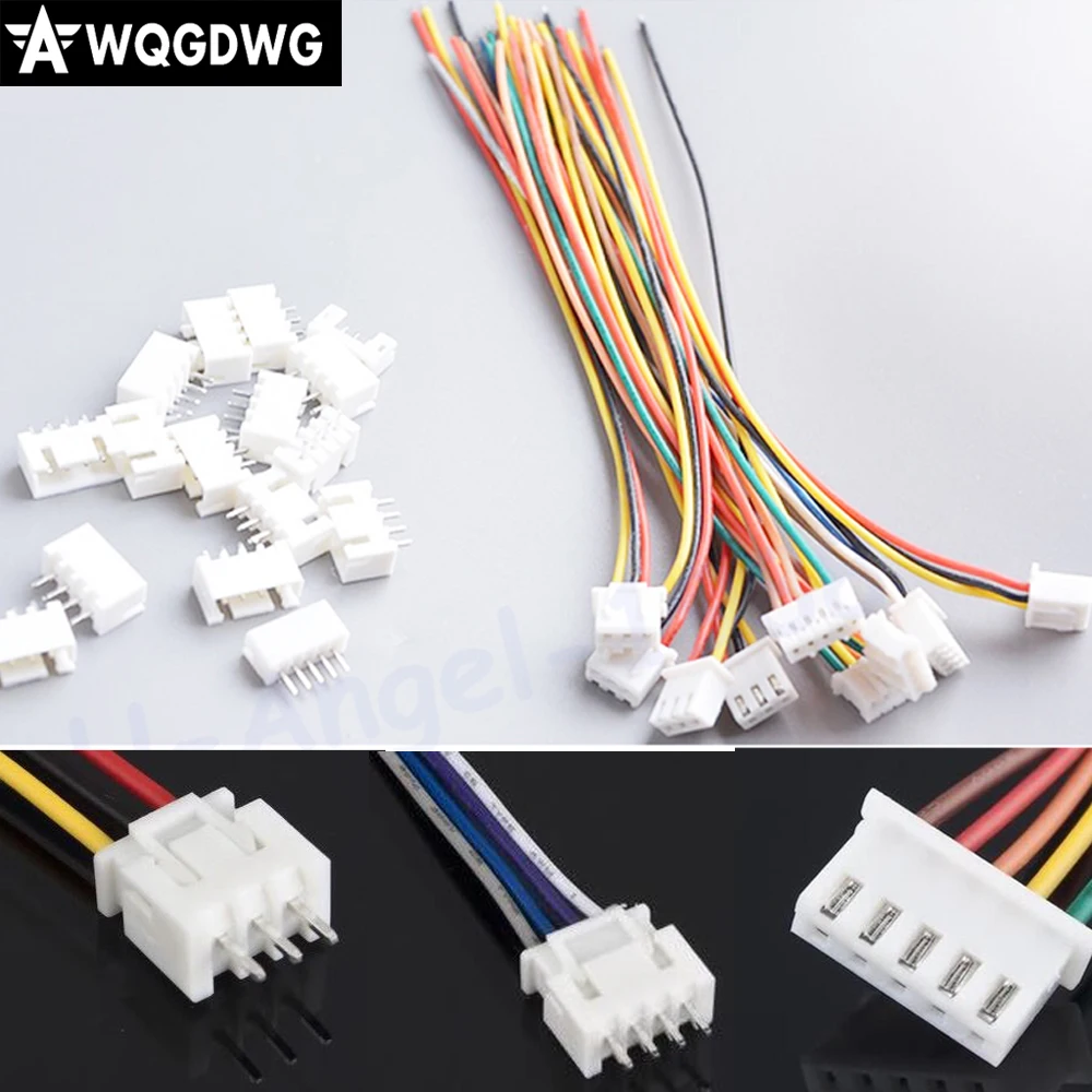 100 парт/лот 150 мм RC lipo battery balance plug 2S1P 3S1P 4S1P 5S1P 6S1P 7S1P проводной линейный кабель со