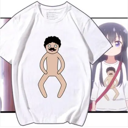 Новинка!: летняя хлопковая футболка для косплея ангела с коротким рукавом |