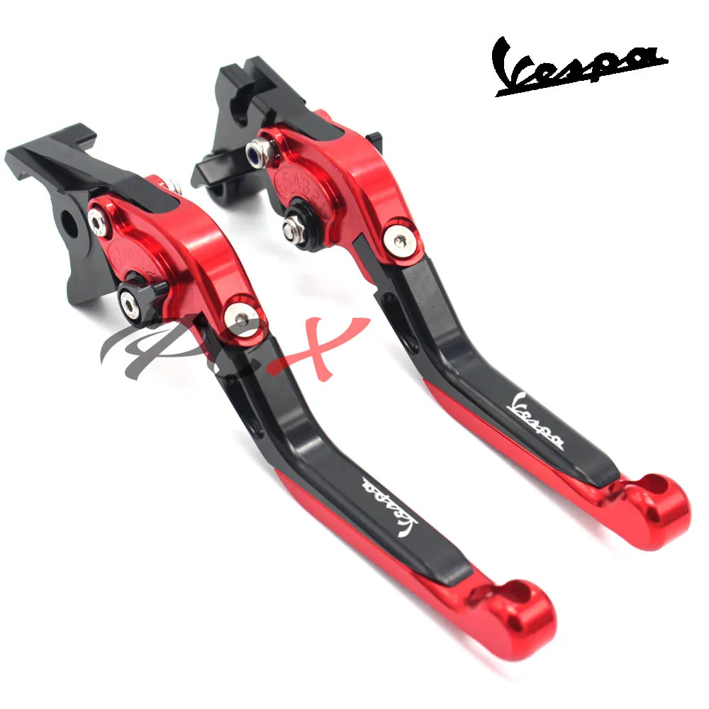 Для Vespa Granturismo 125/200 GTS 125/250 S125/150/300 супер Аксессуары для мотоциклов ЧПУ Складной Выдвижная сцепные рычаги