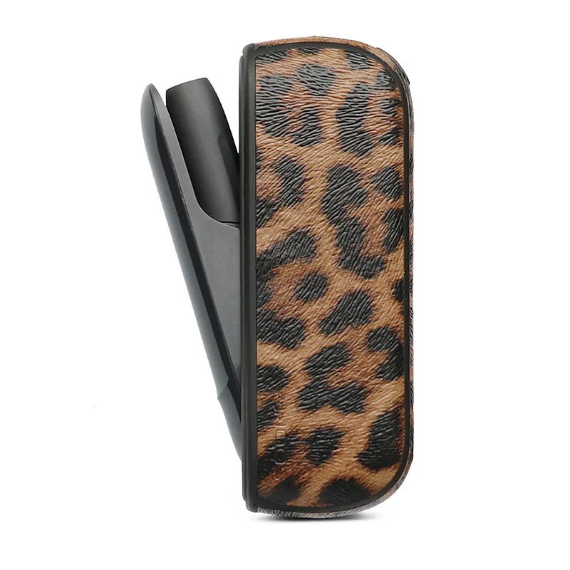 Brown Леопардовый принт из искусственной кожи чехол для IQOS 3,0 держатель кошелек сумка защитный чехол для iQOS 3 чехол s - Цвет: Brown