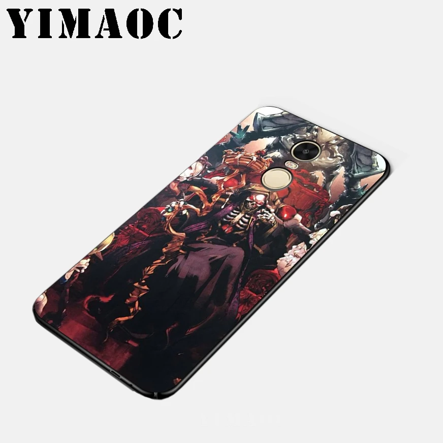 YIMAOC Overlord Japan Anime Soft Silicone Case for Xiaomi Redmi 6 Note 4X 4A 5A 5 Plus MiA1 A2 Pro Lite Mi 8 A1 |