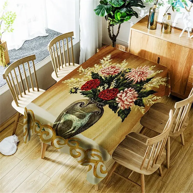 BO890 3D цифровая печать, прямоугольник, полиэстер, столовая, resurant, кухня, водостойкая скатерть, 12 типов - Цвет: BO890