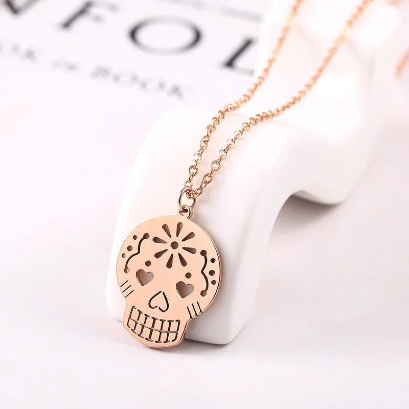 Маска сахарного черепа из нержавеющей стали