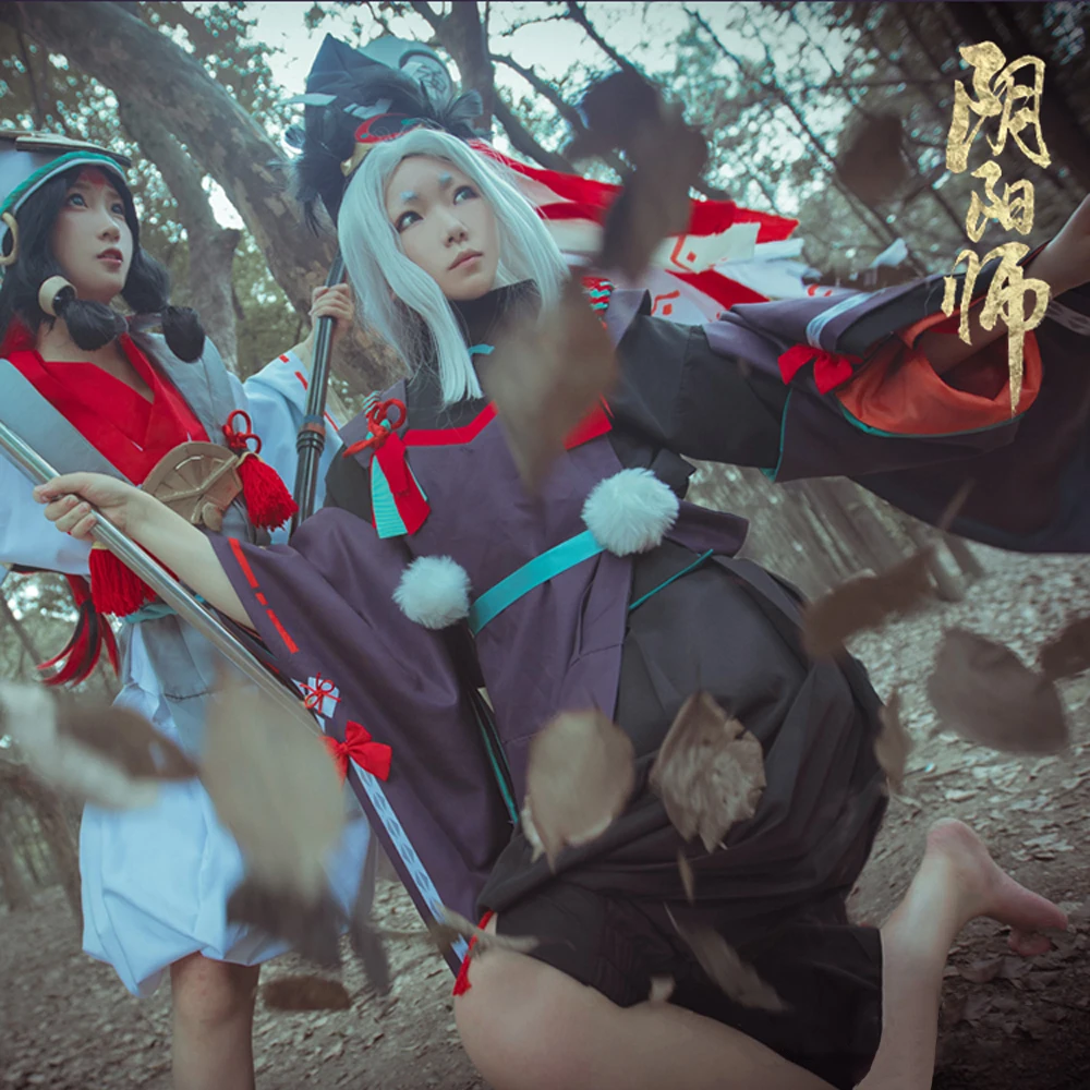 VEVEFHUANG Горячие игры Onmyoji SSR Косплей Kurodooji Cos хэллоуивечерние НКА косплей мужчины и