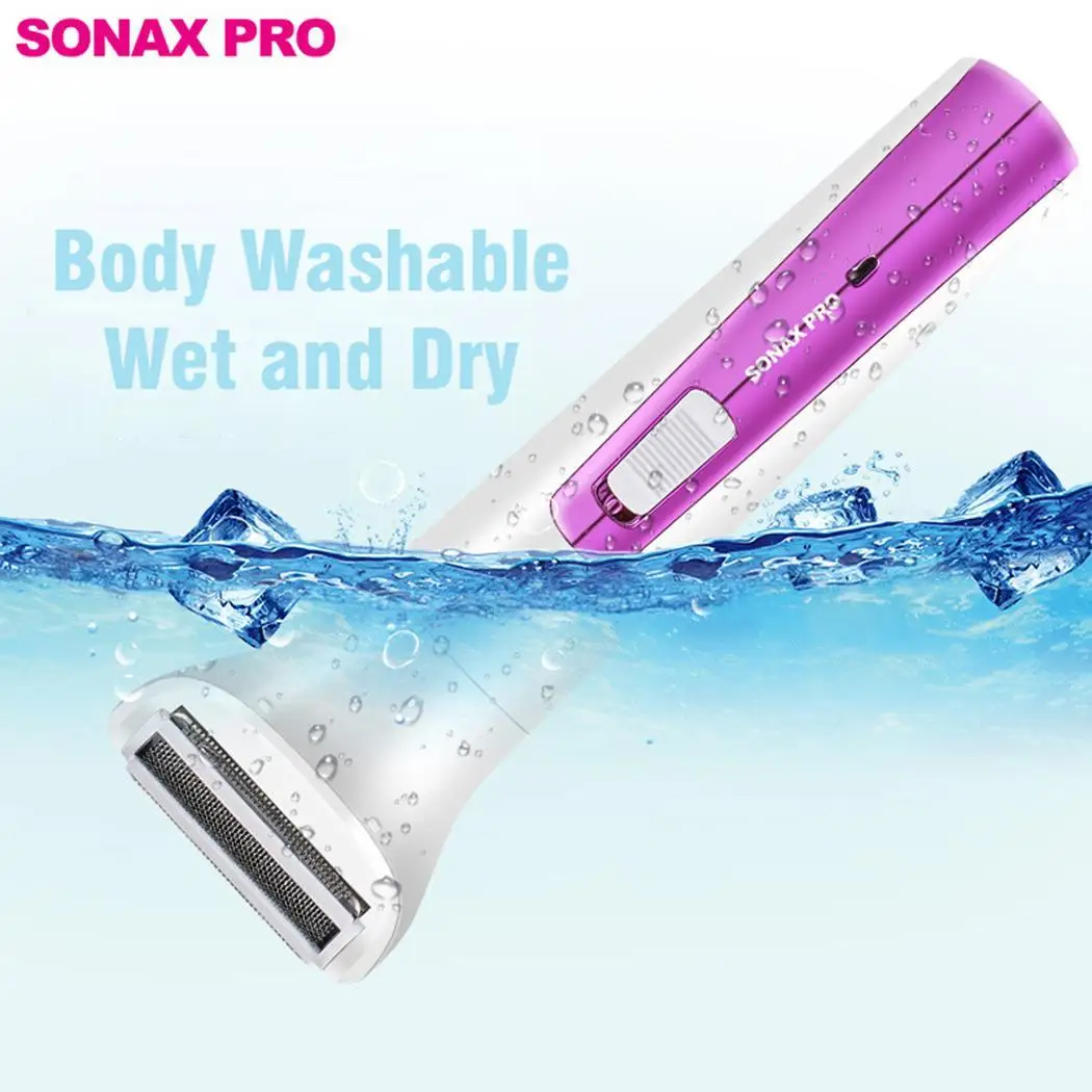 Женская электрическая бритва портативная 3 в 1 Бытовая безболезненная Бритва для