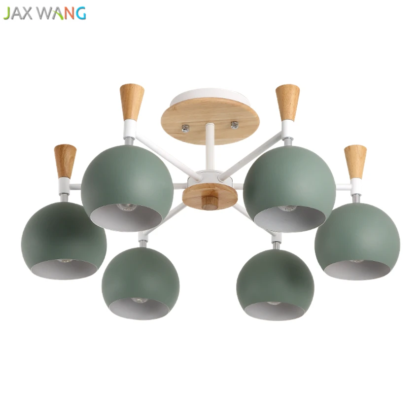 Современные креативные круглые люстры в скандинавском стиле JW _ светодиодный