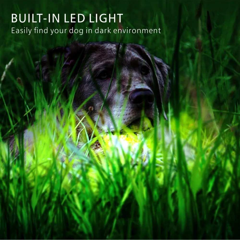 800 м Пульт дистанционного обучения собак шок воротник перезаряжаемый