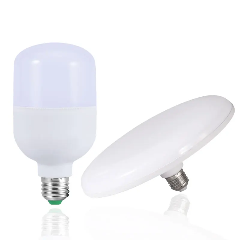 UFO светодиодный лампы энергосберегающие 20 Вт 30 40 50 60 Светодиодный свет 220 V 230 240 E27