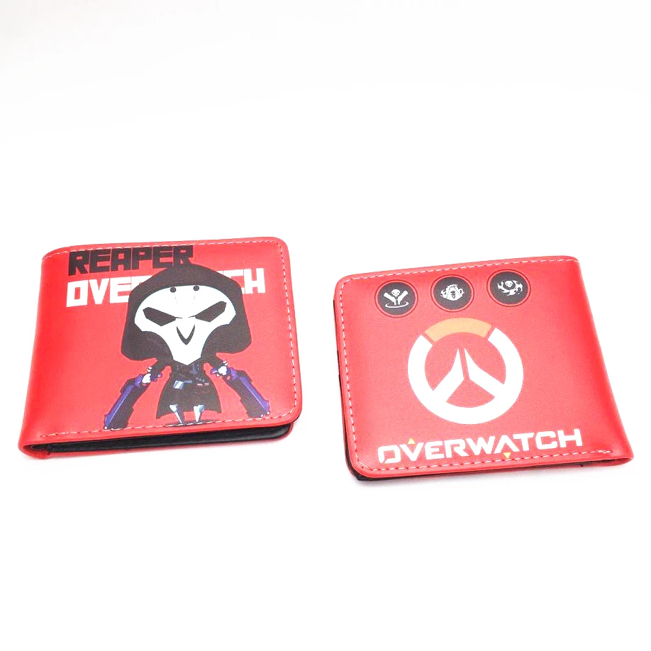 Оптовая продажа из Китая бумажники для игрового overwatch reaper Genji кошелек