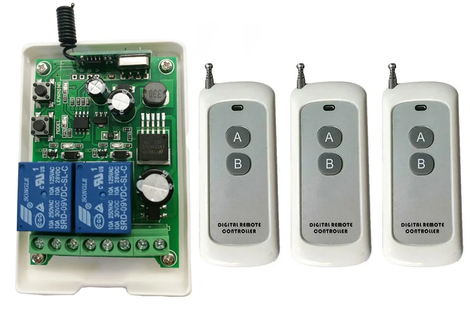 Универсальный беспроводной пульт дистанционного управления на 500 м 12 В