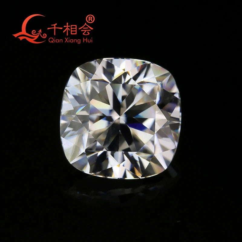 DF GH IJ белый цвет Подушка Форма муассанитов Свободный Камень qian xiang hui